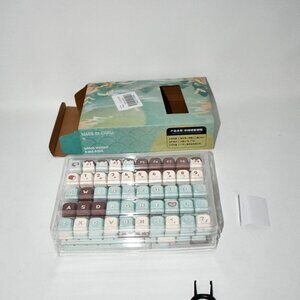 COOMICKEY PBT Keycaps 152 Keys Cherry Profile Custom Keycap Set for Mechanical K